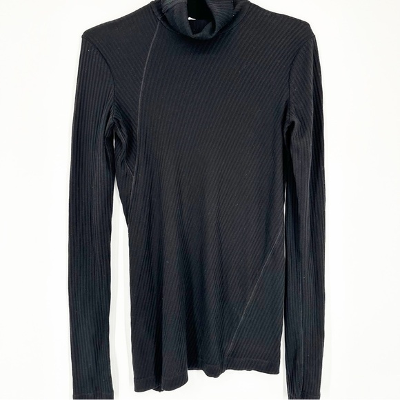 Helmut Lang Turtleneck Black Long Sleeve Top Small - Picture 6 of 6